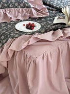 Spring Garden Ruffle Duvet Cover
