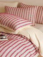 Stitchline Cotton Clip-Jacquard Duvet Cover Set original reference image 10