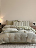 Stitchline Cotton Clip-Jacquard Duvet Cover Set original reference image 18