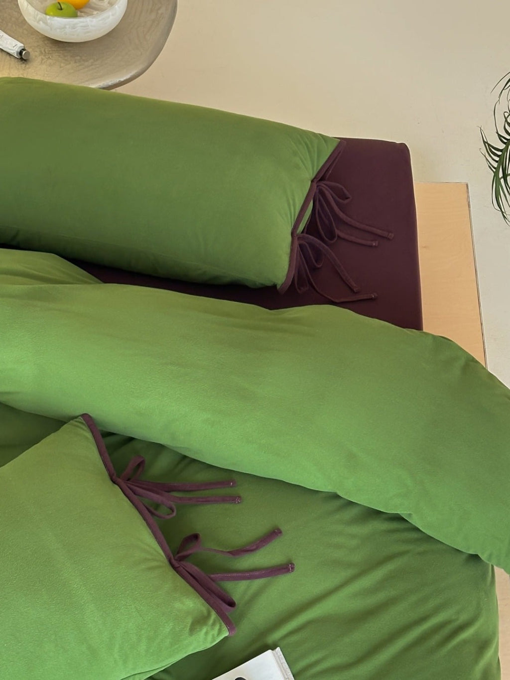 Sunday Tie Cotton Jersey Duvet Cover Set original reference image 5