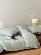 Sunday Tie Cotton Jersey Duvet Cover Set original reference image 9