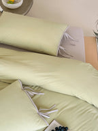 Sunday Tie Cotton Jersey Duvet Cover Set original reference image 23