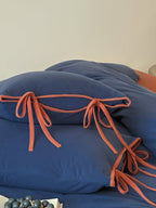 Sunday Tie Cotton Jersey Duvet Cover Set original reference image 29