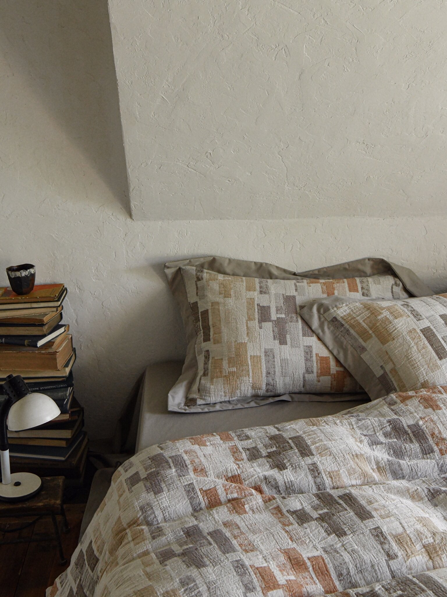 Terra Mosaic Cotton Jacquard Duvet Cover original reference image 9