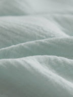 Tricolor Drift Reversible Cotton Muslin Duvet Cover original reference image 15