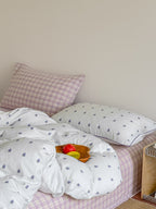 Vineyard Clip Jacquard Washed Cotton Duvet Cover original reference image 25