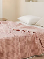 Waffle Weave Cotton Throw Blanket original reference image 20