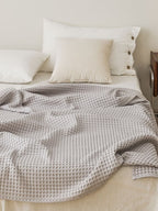 Waffle Weave Cotton Throw Blanket original reference image 29