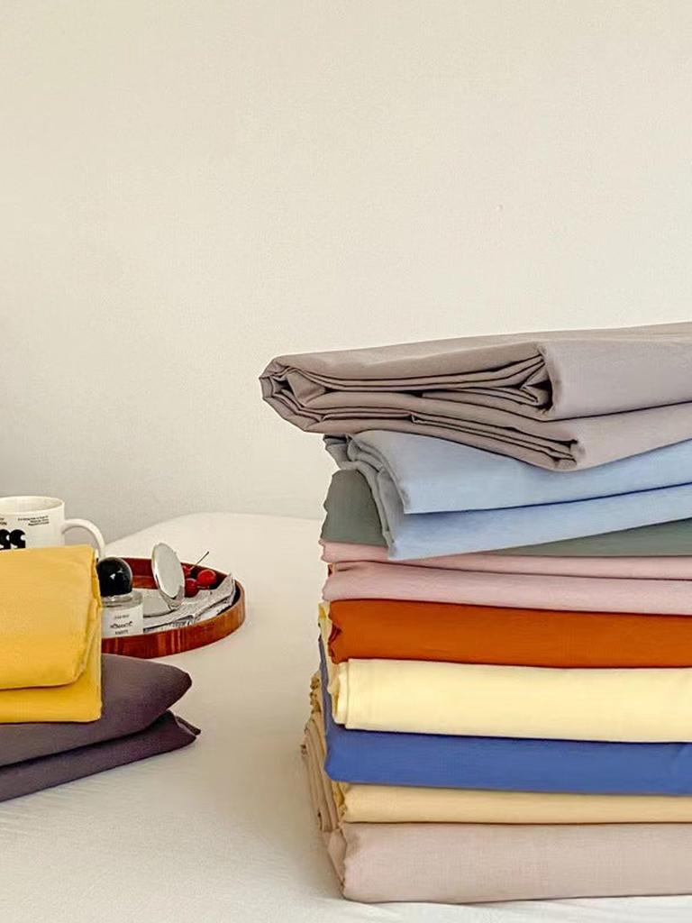 Washed Cotton Sheet Set - 14 colors
