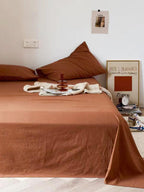 Washed Cotton Sheet Set - 14 colors