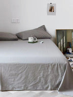 Washed Cotton Sheet Set - 14 colors