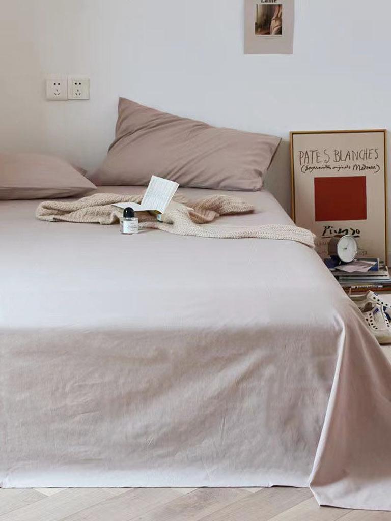 Washed Cotton Sheet Set - 14 colors