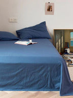 Washed Cotton Sheet Set - 14 colors