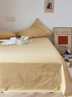 Washed Cotton Sheet Set - 14 colors