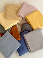 Washed Cotton Sheet Set - 14 colors