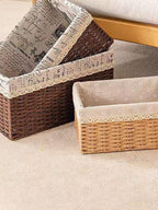 Wicker Decorative Storage