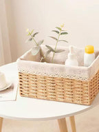 Wicker Decorative Storage