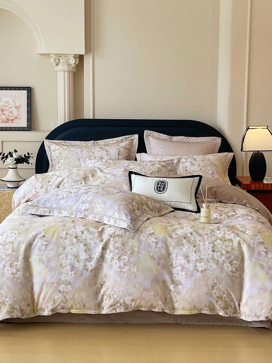 Wildflower Brushed Cotton Duvet Cover Set original reference image 1