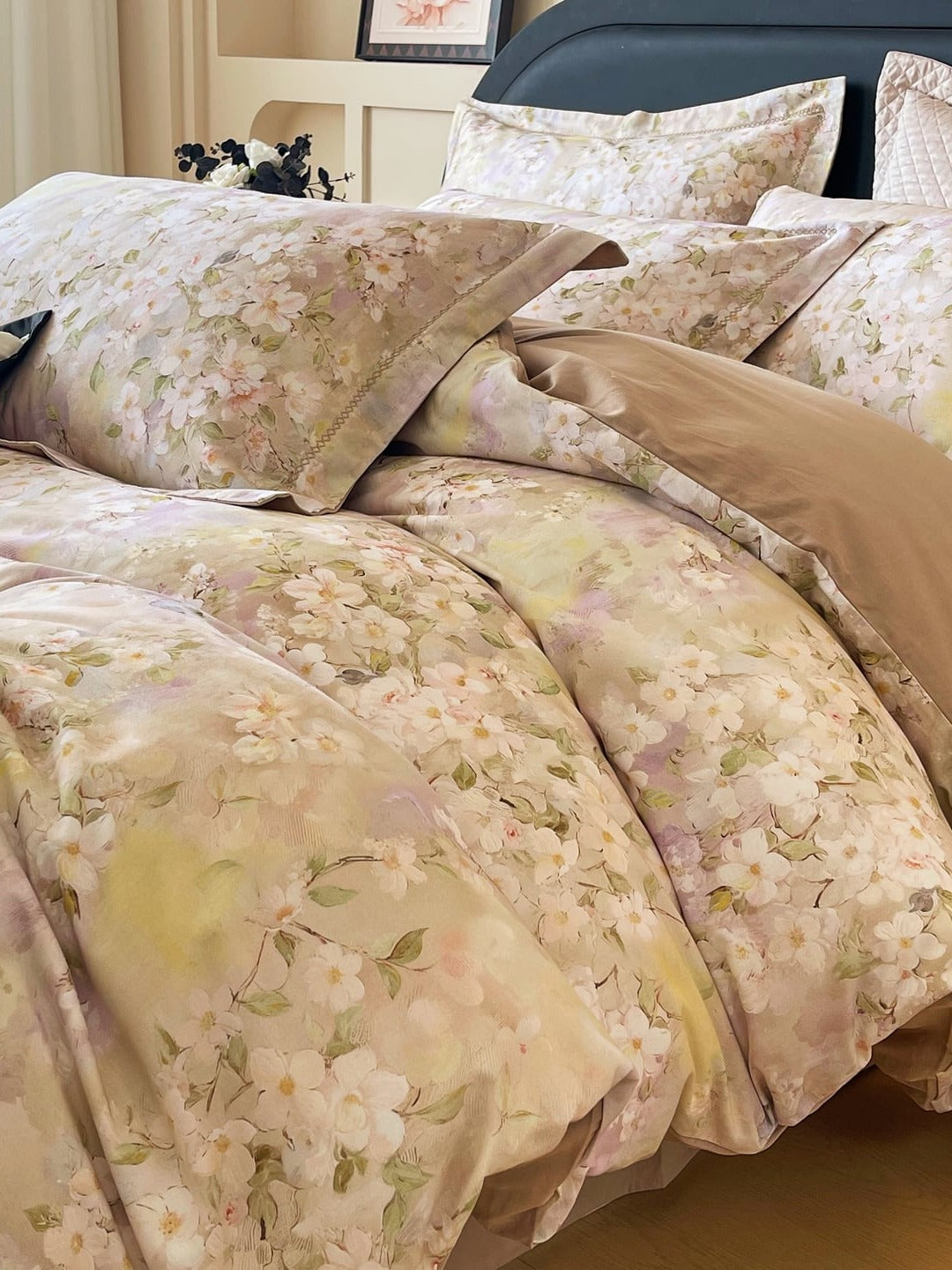 Wildflower Brushed Cotton Duvet Cover Set original reference image 6