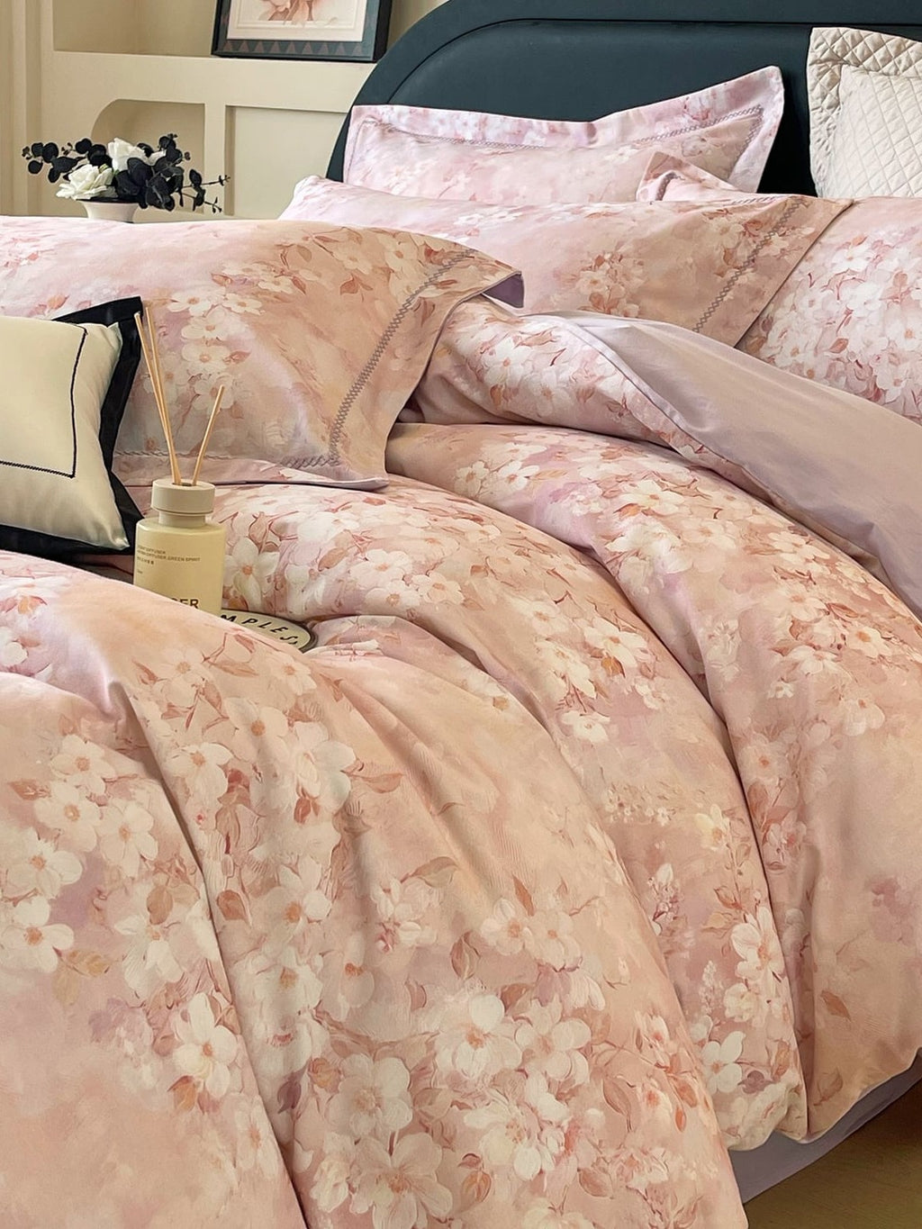 Wildflower Brushed Cotton Duvet Cover Set original reference image 7