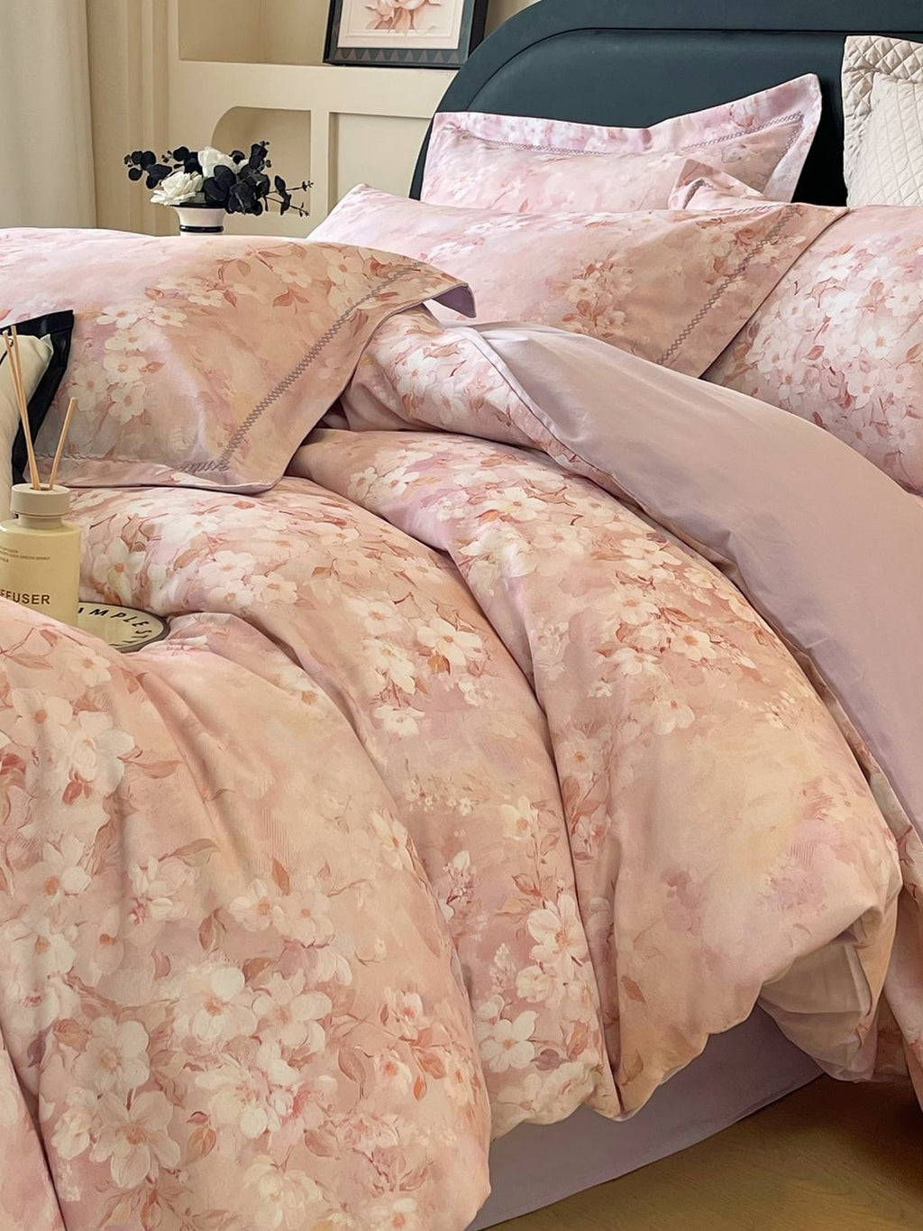 Wildflower Brushed Cotton Duvet Cover Set original reference image 12