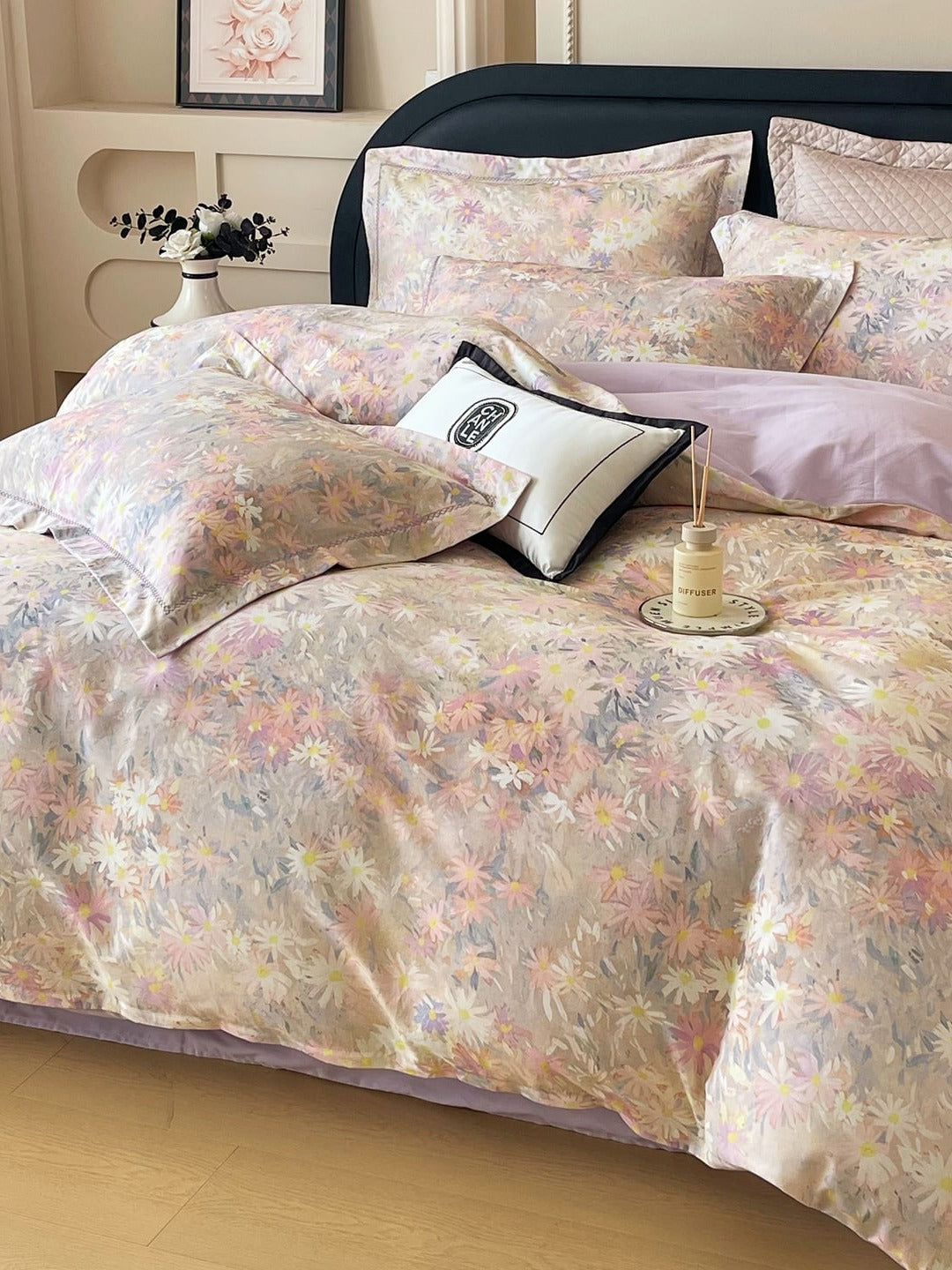 Wildflower Brushed Cotton Duvet Cover Set original reference image 22