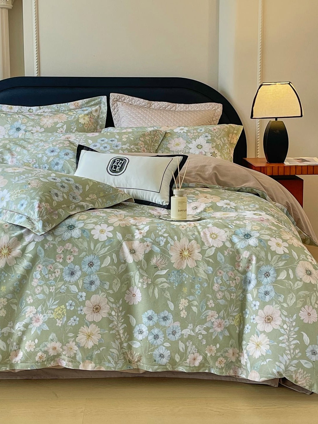 Wildflower Brushed Cotton Duvet Cover Set original reference image 27