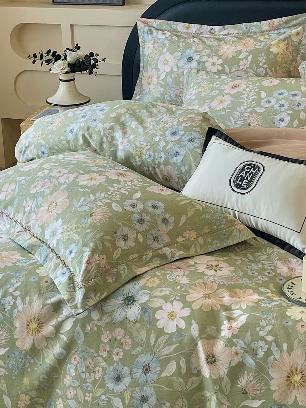 Wildflower Brushed Cotton Duvet Cover Set original reference image 29