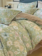Wildflower Brushed Cotton Duvet Cover Set original reference image 30