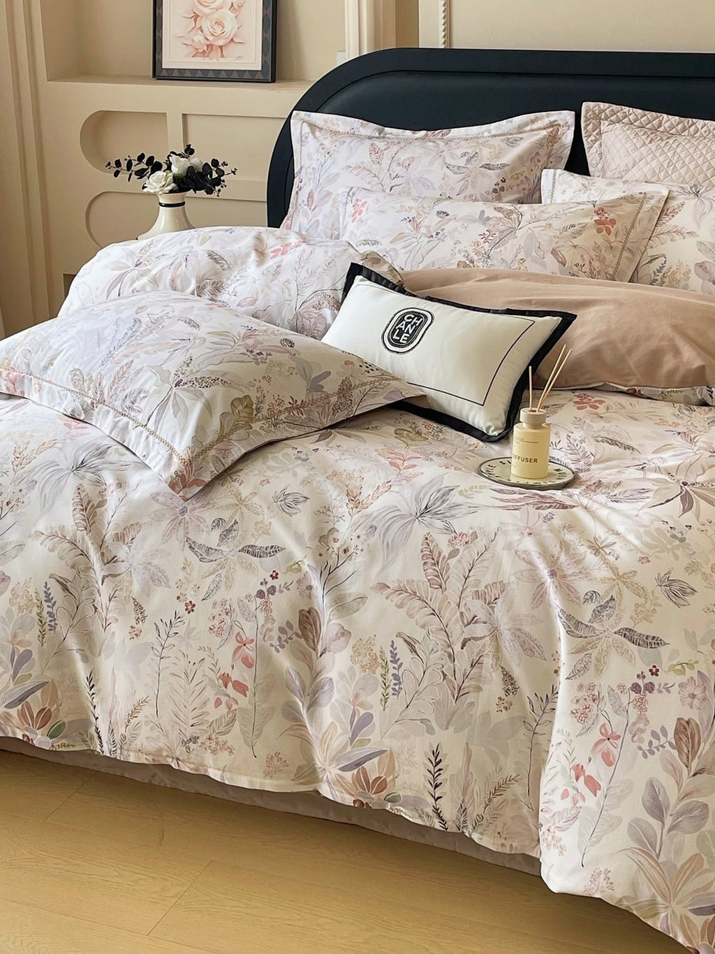 Wildflower Brushed Cotton Duvet Cover Set original reference image 34