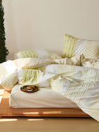 Willow Line Cotton Jacquard Duvet Cover original reference image 1