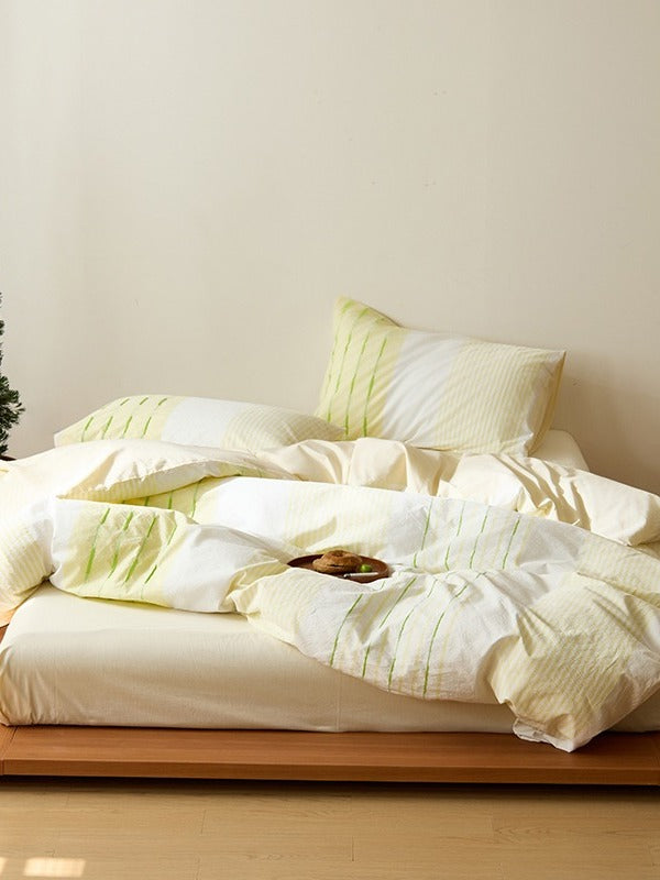 Willow Line Cotton Jacquard Duvet Cover original reference image 7