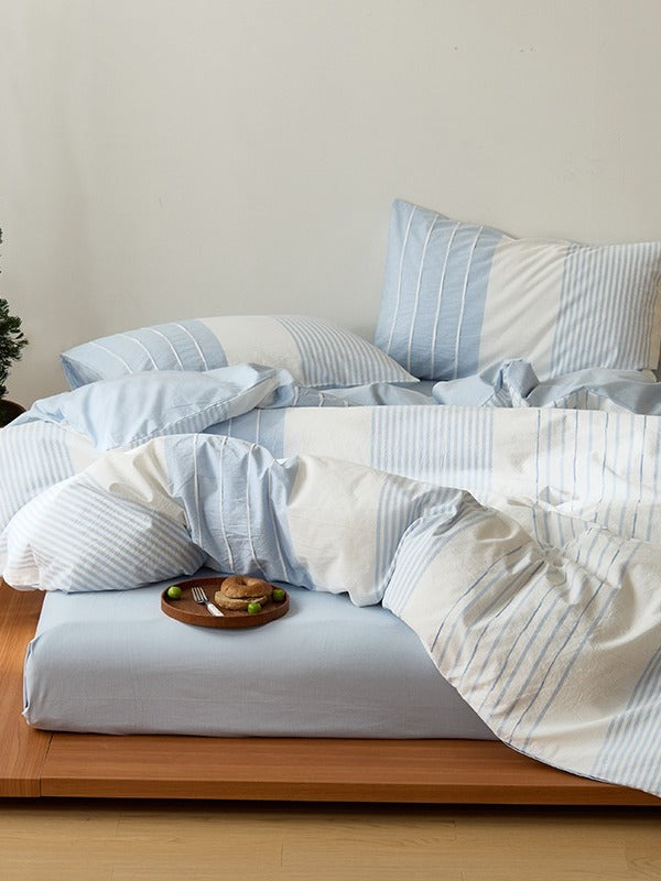Willow Line Cotton Jacquard Duvet Cover original reference image 9