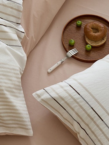 Willow Line Cotton Jacquard Duvet Cover original reference image 23