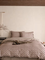 Woodland Leaf Brushed Cotton Duvet Cover Set original reference image 6