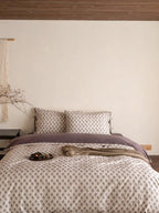 Woodland Leaf Brushed Cotton Duvet Cover Set original reference image 12