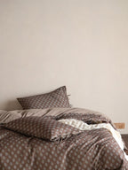 Woodland Leaf Brushed Cotton Duvet Cover Set original reference image 15