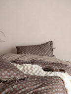 Woodland Leaf Brushed Cotton Duvet Cover Set original reference image 17