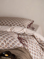 Woodland Leaf Brushed Cotton Duvet Cover Set original reference image 21
