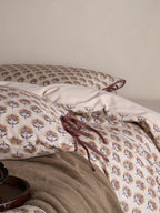 Woodland Leaf Brushed Cotton Duvet Cover Set original reference image 22
