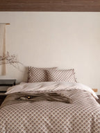 Woodland Leaf Brushed Cotton Duvet Cover Set original reference image 24