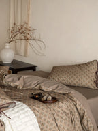 Woodland Leaf Brushed Cotton Duvet Cover Set original reference image 28