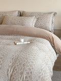 Woven Haze Chenille Jacquard Duvet Cover Set original reference image 6