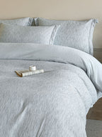 Woven Haze Chenille Jacquard Duvet Cover Set original reference image 18
