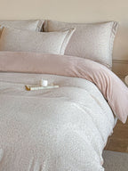 Woven Haze Chenille Jacquard Duvet Cover Set original reference image 30