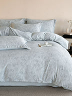 Woven Haze Chenille Jacquard Duvet Cover Set original reference image 51