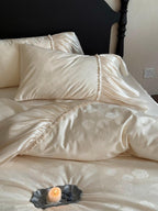 Ivory Ruffle Cloud Tencel Bedding Set