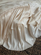 Ivory Ruffle Cloud Tencel Bedding Set