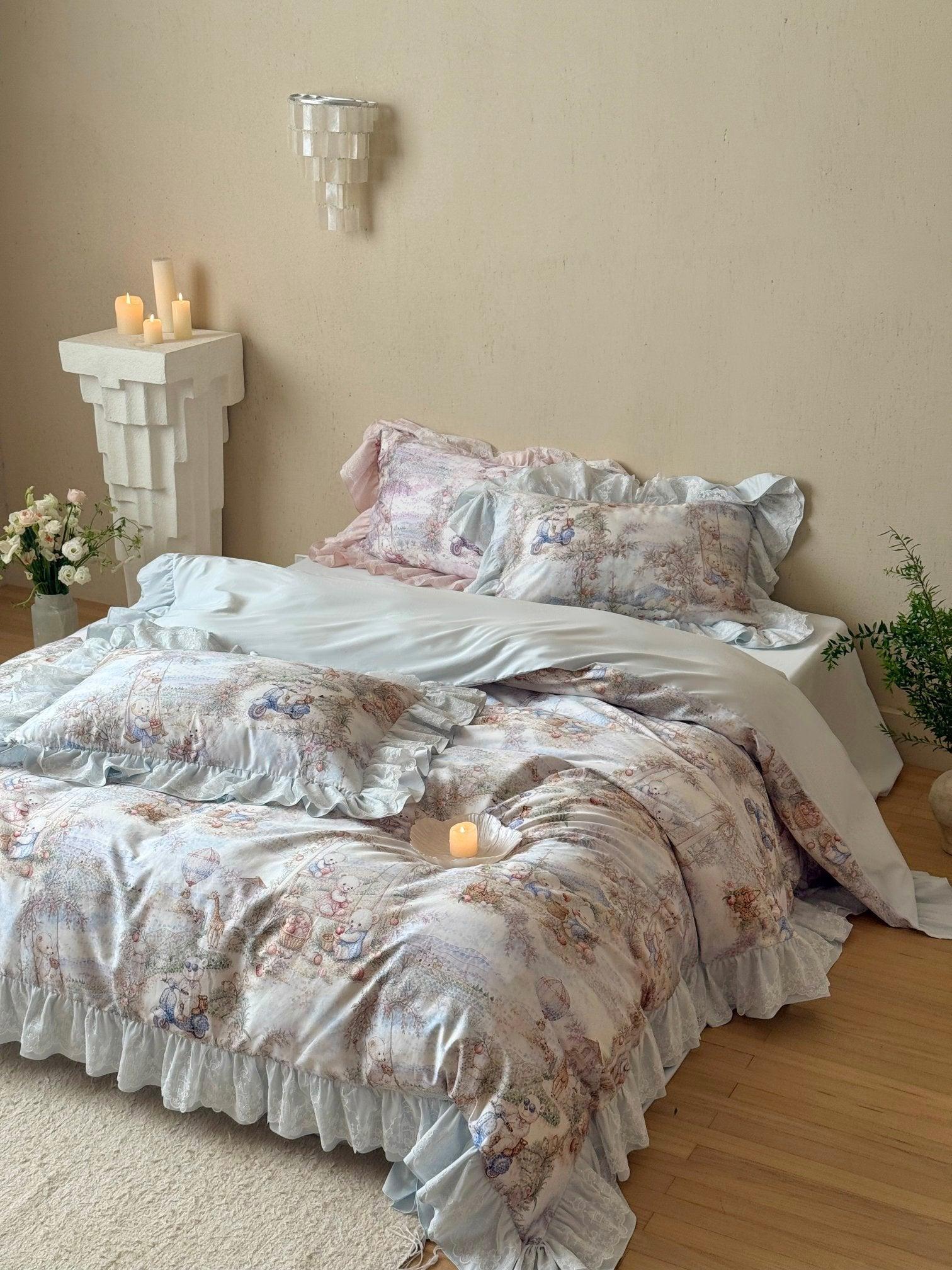 Coquette Lolita Ruffle Bedding Set