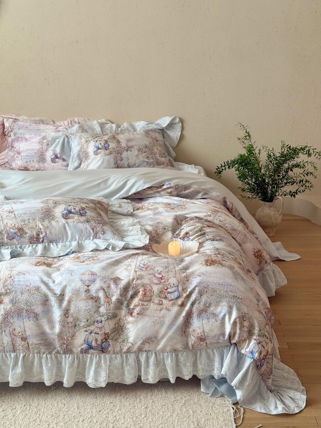 Coquette Lolita Ruffle Bedding Set